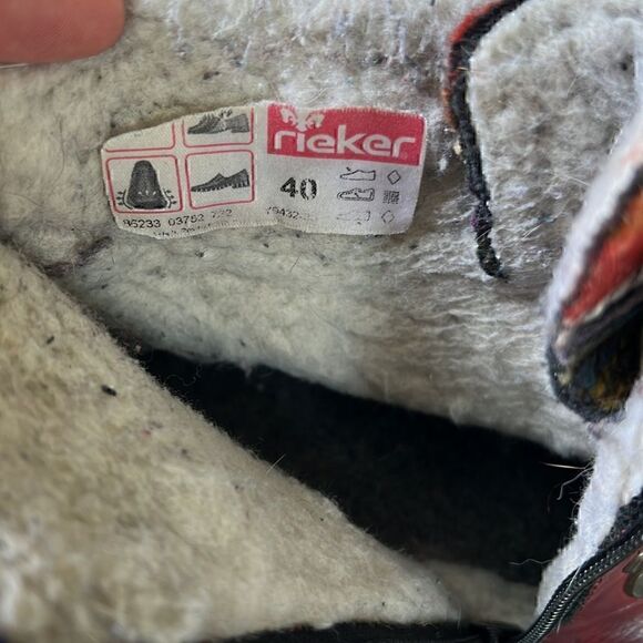 Rieker Felicitas Hiking Lace Up Boots Vintage (?) - Picture 7 of 11